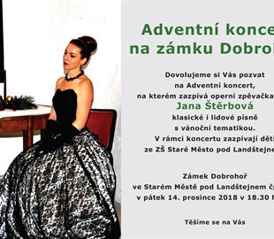 Adventní koncert na zámku Dobrohoř