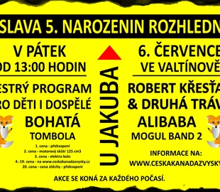 Oslava 5. narozenin rozhledny U Jakuba
